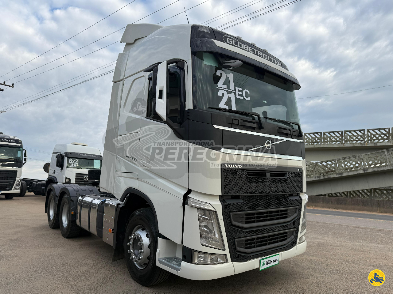 CAMINHAO VOLVO VOLVO FH 460 Cavalo Mecânico Cavalo 6x4 Peregrina Seminovos ICARA SANTA CATARINA SC
